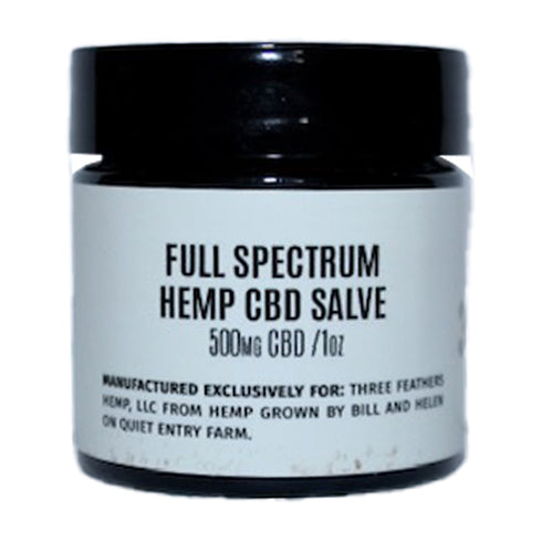 500mg Full Spectrum CBD SALVE