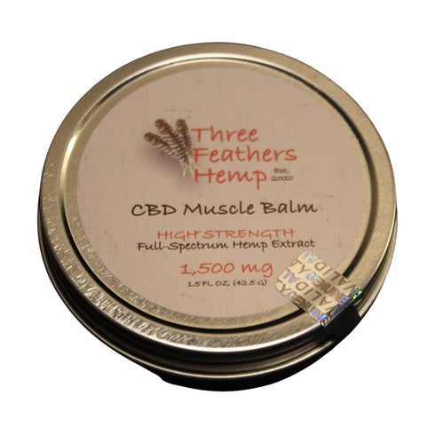 High Strength CBD Muscle Balm